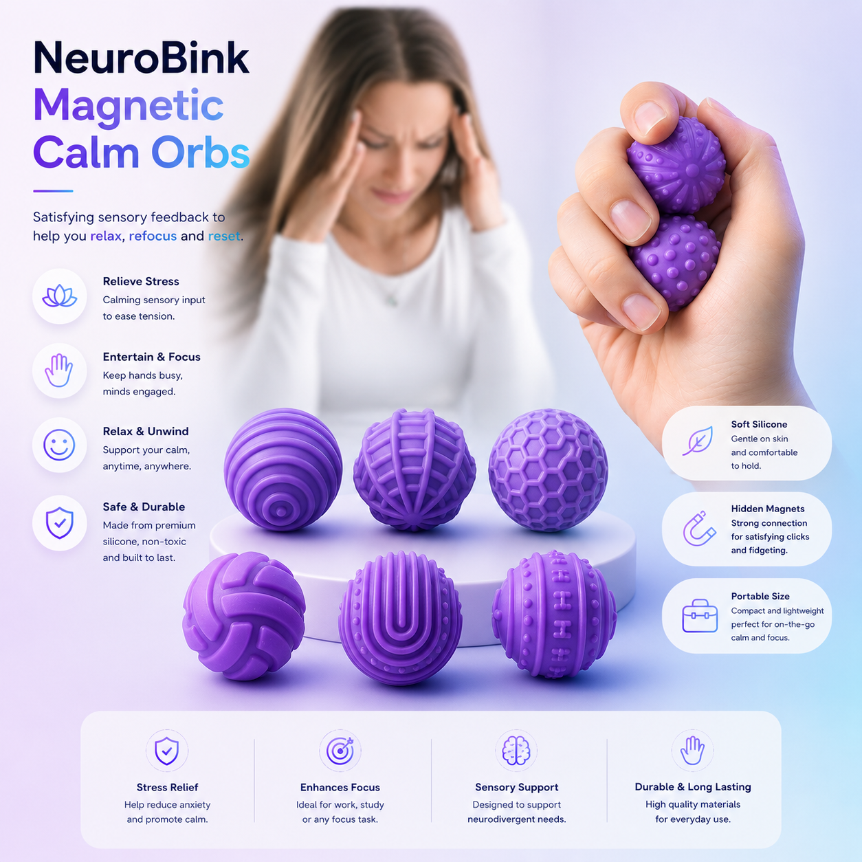 Magnetic Calm Orbs